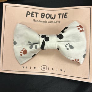 Sewing PDF Pattern Pet Dog Bow Tie 5 Sizes Tutorials Instant Download ...