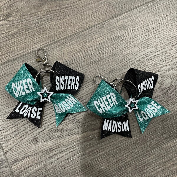 Cheer Sister Custom Key Chains - Etsy
