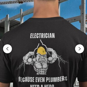 Electrician Shirt, Electrical Journeyman Apprentice Lineman Gift