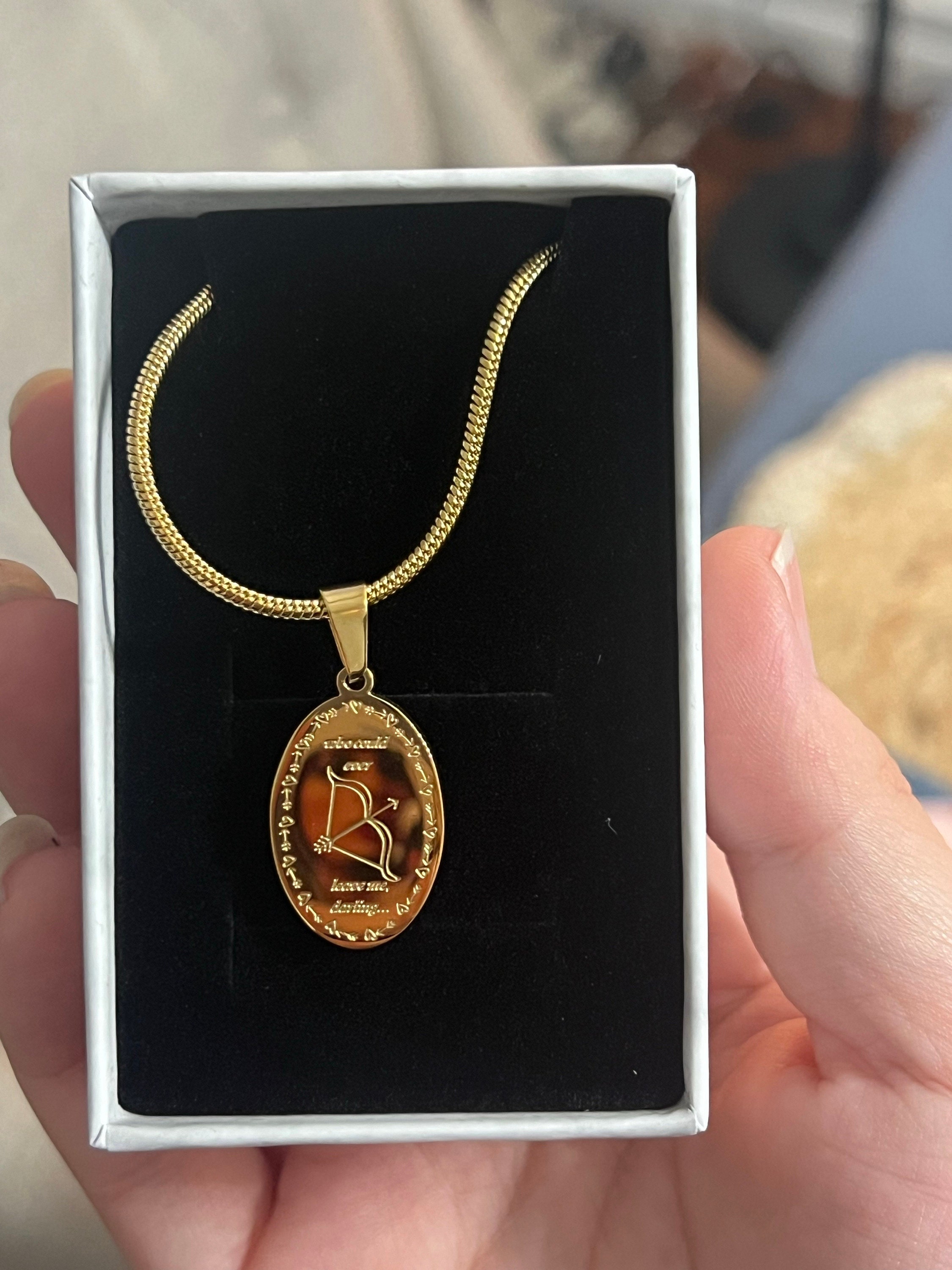 archer necklace double sided | waterproof & won’t tarnish