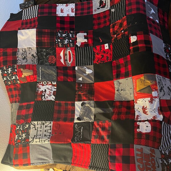Custom Baby-toddler Clothes Blanket - Etsy