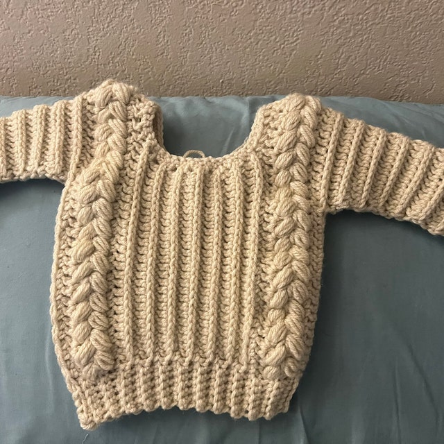 A customer's finished Autumn Wheat Crochet Collection E-book