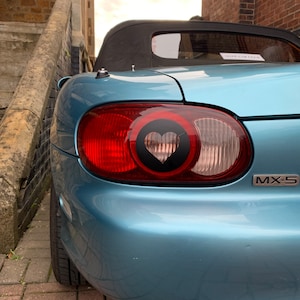 Miata heart cheap tail lights
