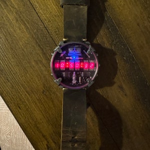 Zirconium Led Watch, Handmade, With Accelerometer and Wi-fi, Made in Italy - Etsy Zirconium Led Watch, Handmade, With Accelerometer and Wi-fi, Made in Italy - Etsy