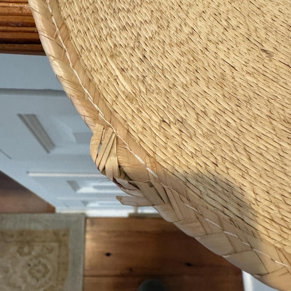Tracey Wide Brim Hat in Natural/White main image 1