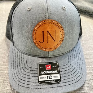 Leather Grey Patch Engraved Trucker Hat One Legging it Around got meshulem? Leather Grey Patch Engraved Trucker Hat One Legging it Around got meshulem?
