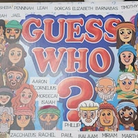 GUESS WHO Set 2 Bible Character Game Cards PDF Download - Etsy Canada