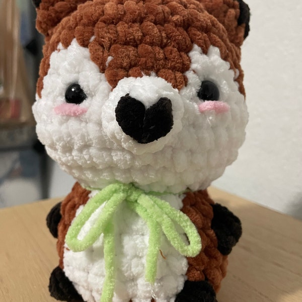 Fox No Sew Crochet Pattern, No Sew Amigurumi Crochet Patterns, Crochet ...