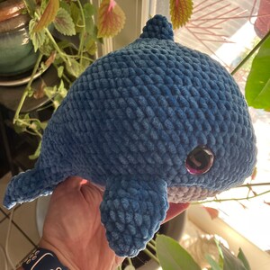 縫わないイルカのかぎ針編みパターン デジタルPDF | かぎ針編みの