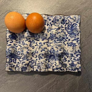 Plateau à œufs porcelaine 18 œufs