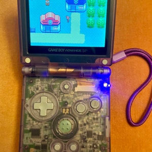 Pikachu cheekachu Custom Gameboy Advance SP Bundle W/ IPS V2 - Etsy