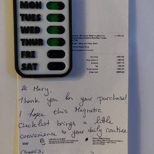 Mary added a photo of their purchase