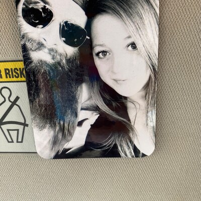Custom Photo Car Visor Clip, Photo Car Accessory, Sun Visor Picture ...