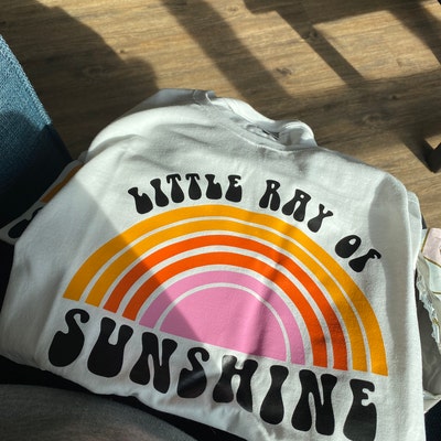 Big Little Ray of Sunshine Rainbow Sorority Family Shirt - Etsy