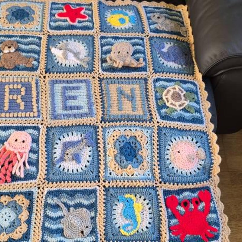 Emma's finished blanket square