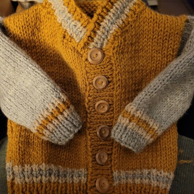 Calendula Baby Cardigan Knitting Pattern Baby Coat Pattern - Etsy