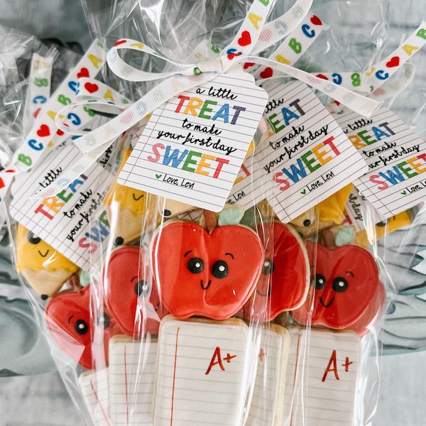 Back to School Party Favors • A Little Treat to Make Your First Day ...
