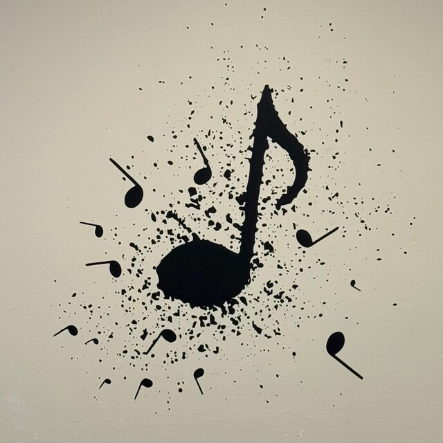 Music Wall Decal Music Notes Wall Decor Musician Wall Sticker