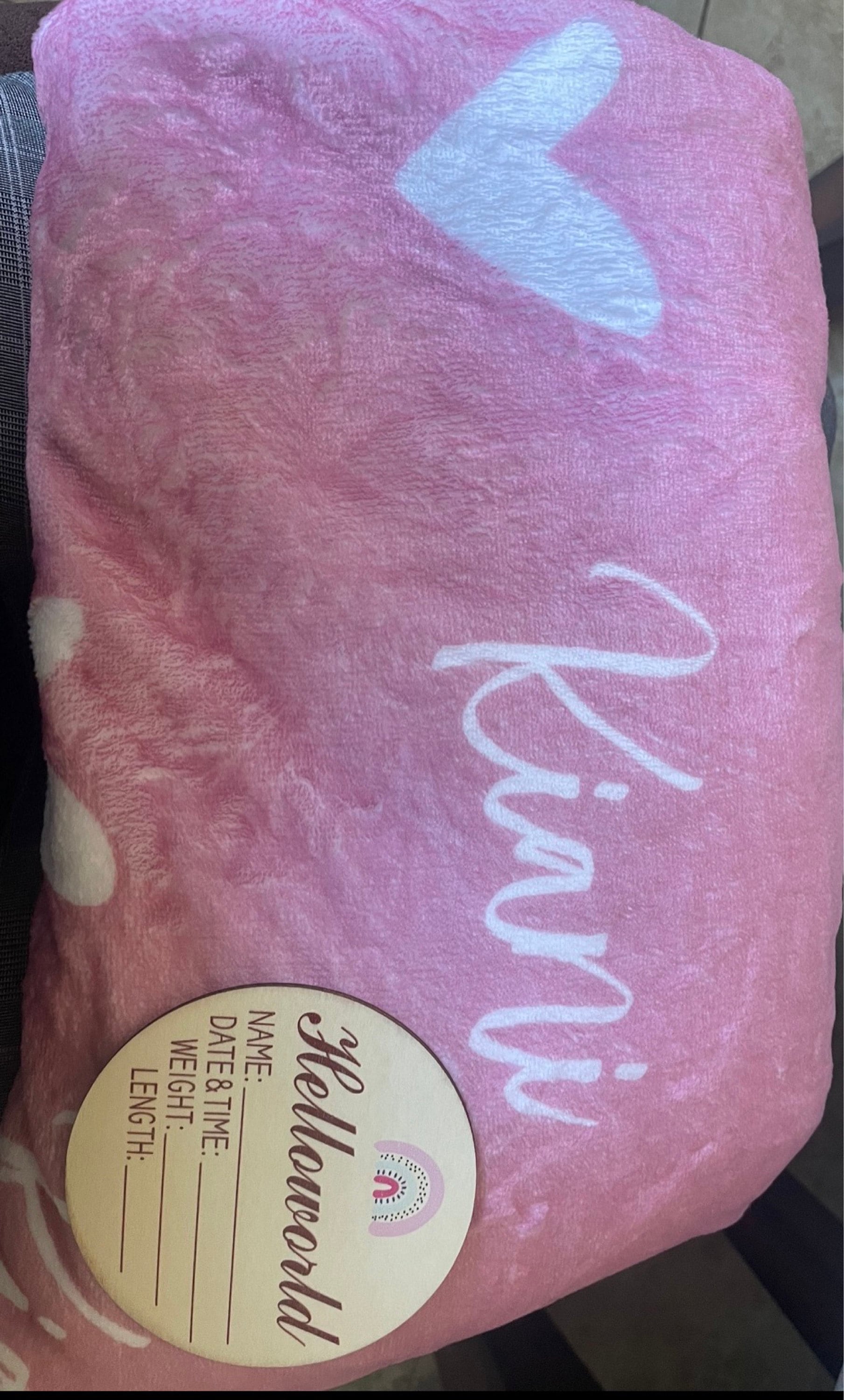 Personalized Girl Name Blanket, Custom Baby Blanket, Newborn Blanket, Girl Blanket Gift, Baby Blanket, Kids Blanket, Christmas Present Gift
