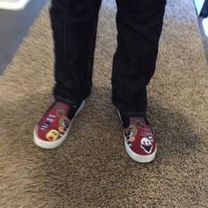 Originale scarpa Pokemon, originale Pokemon Scarpa Vans personalizzati, spedizione gratuita Originale scarpa Pokemon, originale Pokemon Scarpa Vans personalizzati, spedizione gratuita