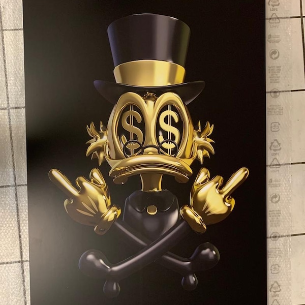 Scrooge Mcduck Masterchef Printable Art Contemporary Art Wall Art ...