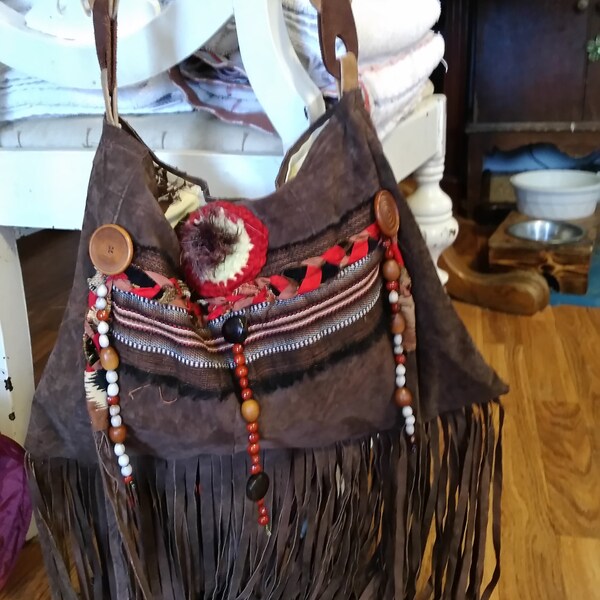 Vintage Repurposed Saltillo Vest
