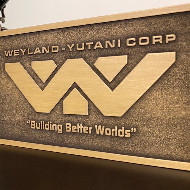 Tazza Da Caff&egrave; Alien &ndash; Weyland Yutani Corp E Uscss Nostromo &ndash; Ceramica Nera 355ml