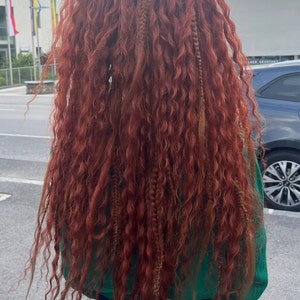 Wool Dreads Full Set DE Dreadlocks Extensions Double Ended - Etsy