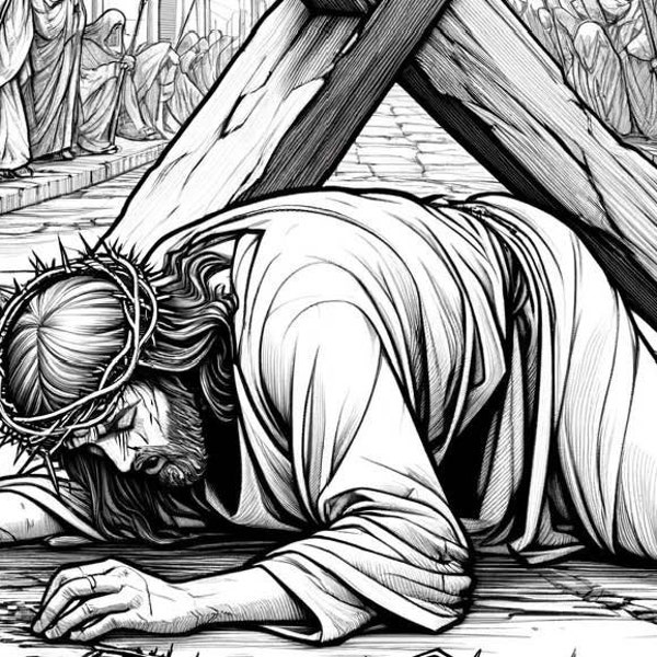 The Last Supper Coloring Book | 5 Sacred Scenes for Kids | Religious