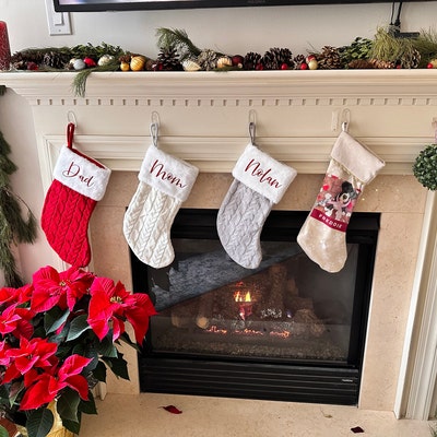 Personalized Christmas Stocking Custom Christmas Stocking - Etsy