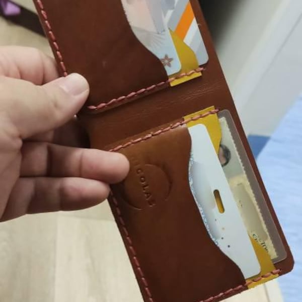 Leather Wallet Template, DIY Pdf Svg Dxf Pattern - Etsy