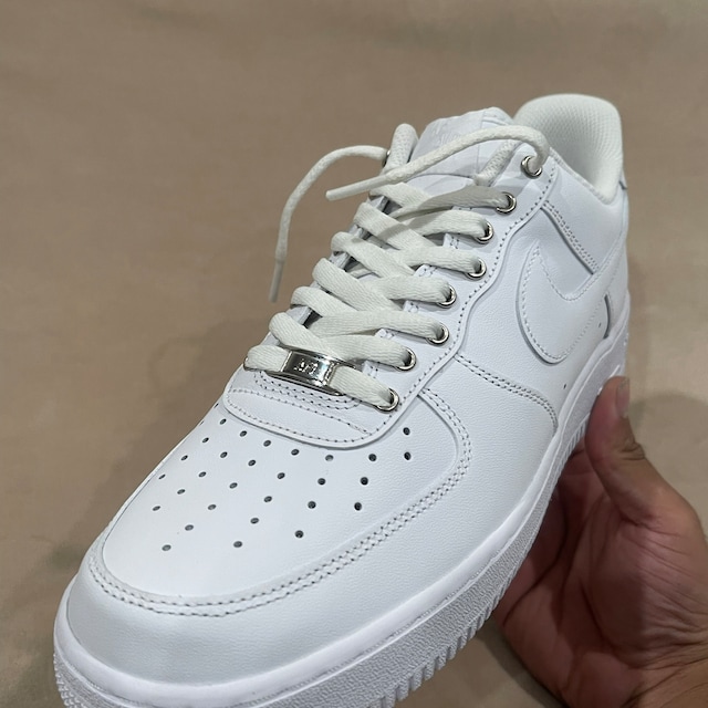 Air force 1 gold aglet best sale