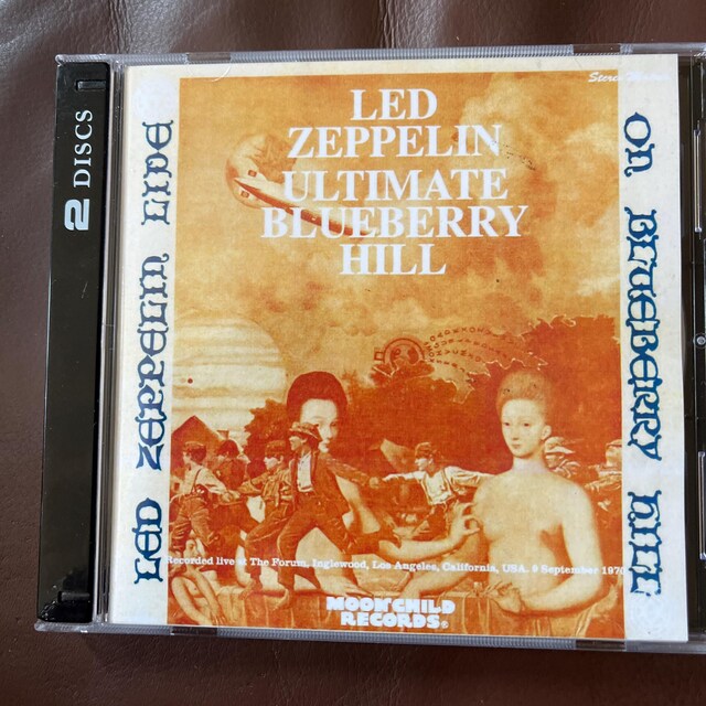 Led Zeppelin Live 2 CD Set Ultimate Blueberry Hill in Los Angeles