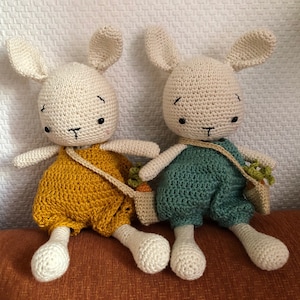 Carrots the Spring Bunny Amigurumi Crochet PATTERN ONLY Rabbit | Etsy