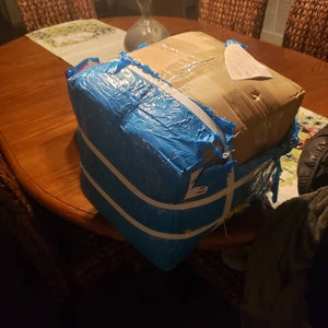 Mary added a photo of their purchase