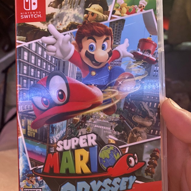 Officially Licensed Super Mario Odyssey 2-SIDED Poster Nintendo Switch  Promo Art