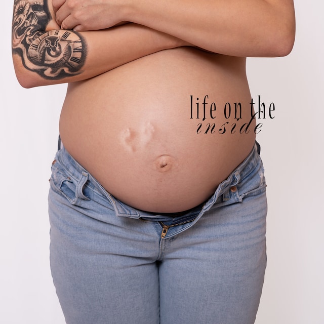 Small Lower Pregnancy Belly Baby Bump Feet Hands, Pregnant Belly