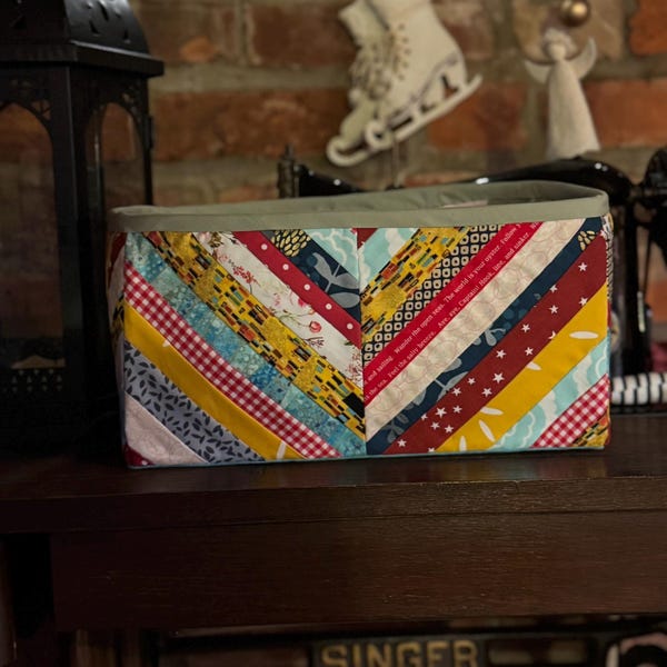 Tubby Boxes Sewing Pattern: Fabric Baskets in 4 Sizes (PDF Download) - Etsy