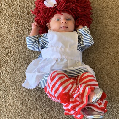 Raggedy Ann Wig Yarn Hat Available in All Sizes - Etsy