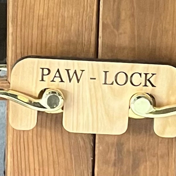 Paw Lock To Keep Those Pesky Animals From Opening The Interior French Paw Lock To Keep Those Pesky Animals From Opening The Interior French