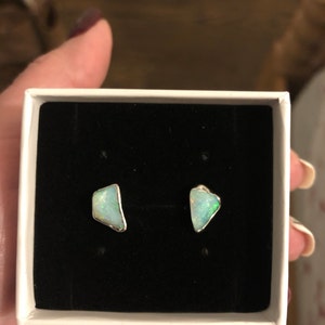 Customer photo from 4vw3qtuq, Raw Blue Diamond Ring