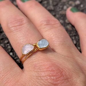 Customer photo from ueckelt, Rainbow Moonstone Ring in for Women, June Birthstone