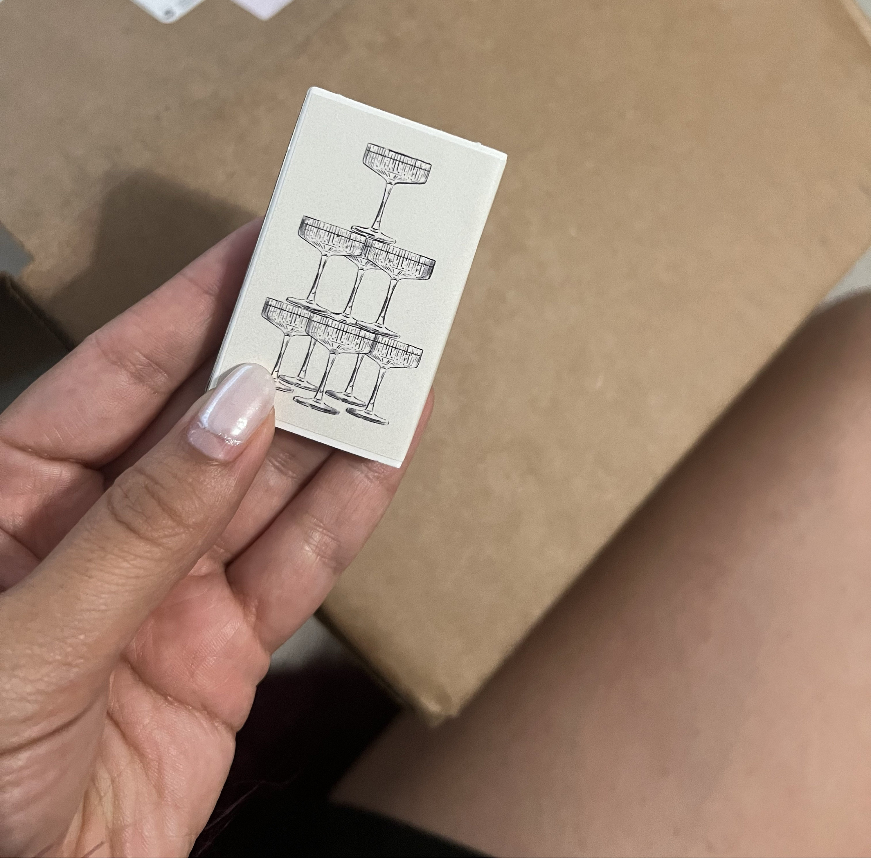 (Set of 50)Personalized Matches, Wedding Favors, Champagne Tower, Reception Favors, Bridal Shower, Engagement, Custom Party Favors