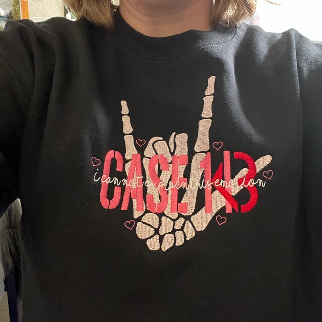 143 Skz Embroidered Crewneck Sweatshirt - Etsy