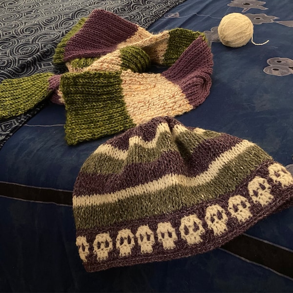The Catacombs Pack Mosaic Crochet Skull Patterns by Sixel Design - Etsy