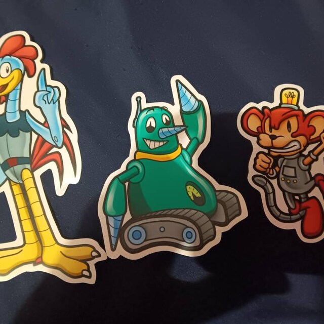 Lot De Planches De Stickers Sega Sonic Colours - Dr Eggman (occasion)