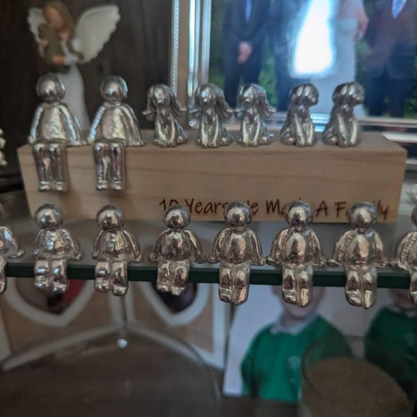 Regalo Di Anniversario Di 3 Anni – "Hai Scosso Il Mio Mondo" – Roccia In Metallo Solido – Peso 200g - 2