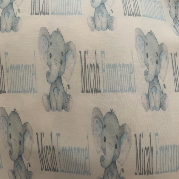 Baby Elephant Swaddle Blanket main image 0