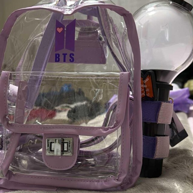 BTS Concert Stadium Bag With Light Stick Holder - Etsy Hong Kong