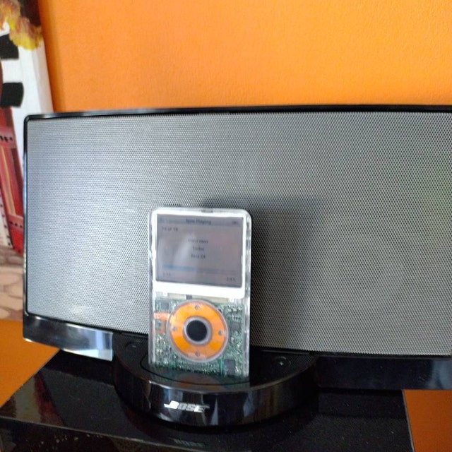 スケルトン！たっぷり 128GB・SDカスタム・第5世代Wolfson DAC/A1136 第5世代iPodビデオのカスタム：Wolfson DAC、無料刻印 - Etsy 日本